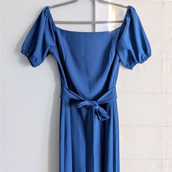 Lilly Pulitzer Jada blue Jumpsuit Size 0 - Picture 7 of 14